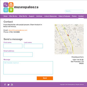Museopalooza website