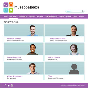 Museopalooza website